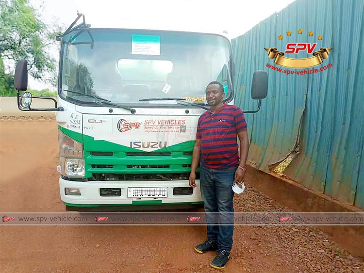 5,000 Litres Septic Tank Truck ISUZU - In Rwanda 5,000 Litres Septic Tank Truck ISUZU - In Rwanda